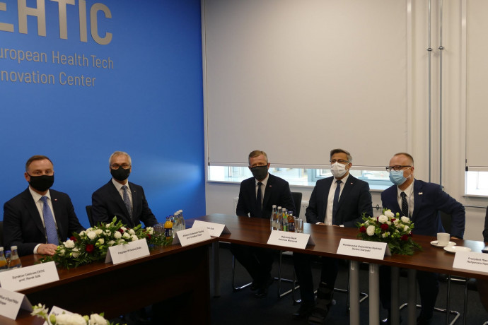 Europejski Kongres Innowacyjnych Technologii dla Zdrowia z udziałem Prezydenta RP Andrzeja Dudy /fot. A.Kucharzewska/