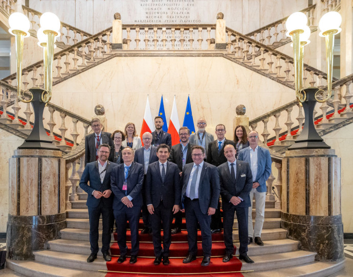 Delegacja z Bawarii/fot. ŚUW