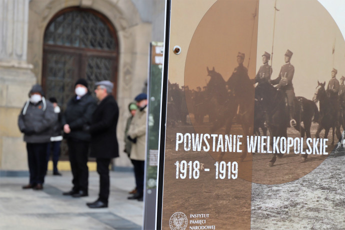 Ślązacy upamiętnili uczestników zwycięskiego Powstania Wielkopolskiego/fot. A. Herz/