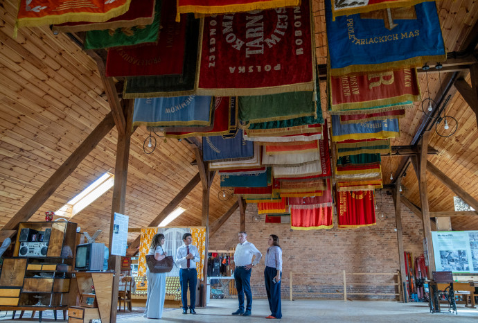 Spotkanie Wojewody Śląskiego z Konsulem Honorowym Republiki Kazachstanu w Muzeum Historii Polski Ludowej 