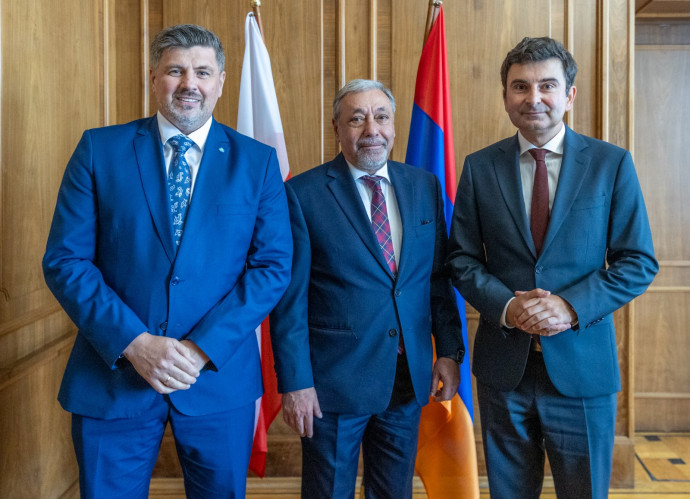 Spotkanie z Ambasadorem / Fot. ŚUW
