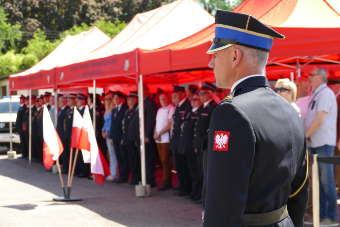 Strażacy podczas obchodów Dnia Strażaka
