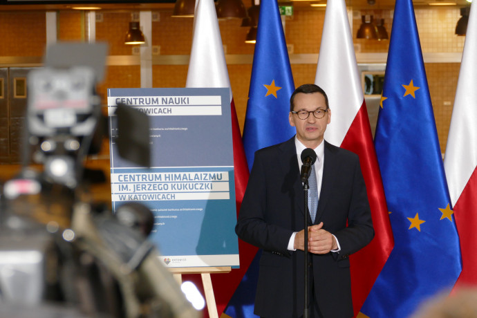 Premier zainaugurował budowę instytucji naukowych/fot. A. Kucharzewska