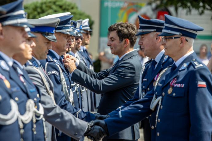 Obchody Święta Policji w Żorach / Fot. ŚUW