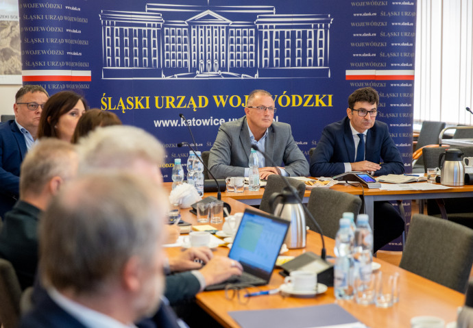 Uczestnicy odprawy/fot. ŚUW