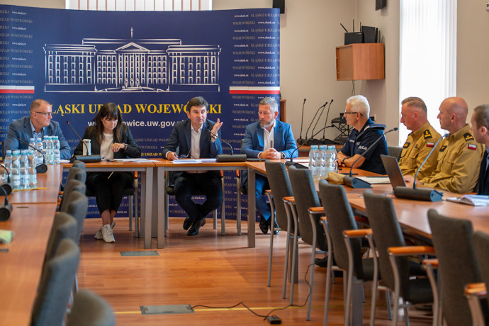 Wojewoda Śląski podczas WZZK